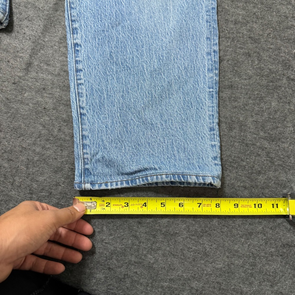 Madewell Athletic 1991 Straight Jeans Mens 36x30 (35x26) Light Wash Denim - Picture 11 of 11